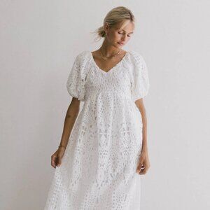 xl Polagram white dress
